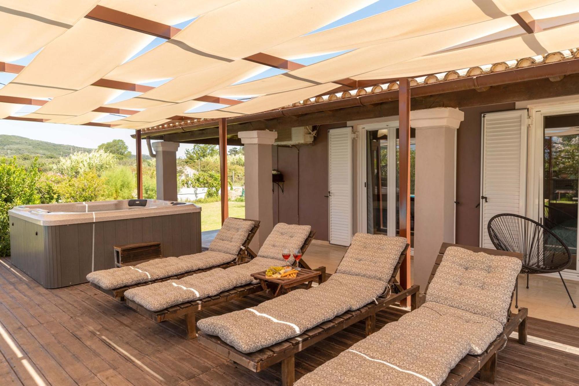 Villa Sand Dune Агиос Георгиос Екстериор снимка